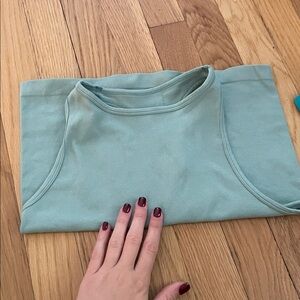 Free People intimately / workout  Mint Green Top